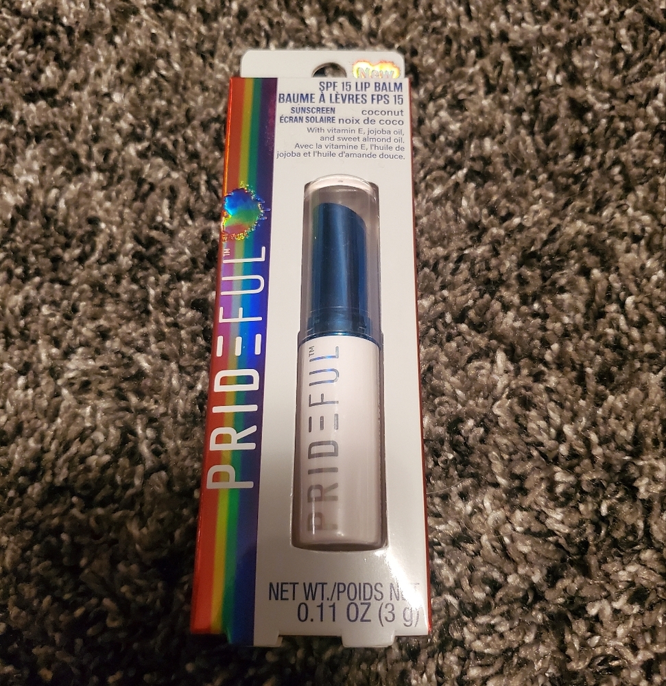 *Free Prideful SPF Lip Balm in Coconut
